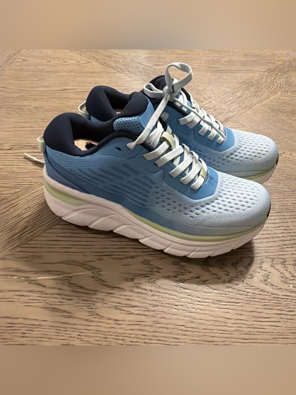 easy Spirit Mel Womens Sneaker Lace Up EMOVE SEMEL21 Sweet Blue 5